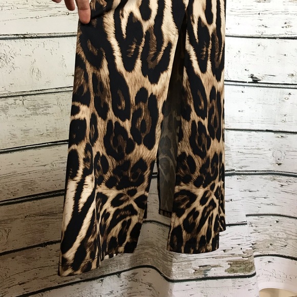 C5 AB Studio Animal Print Maxi Dress XL no wrinkle - Picture 3 of 6